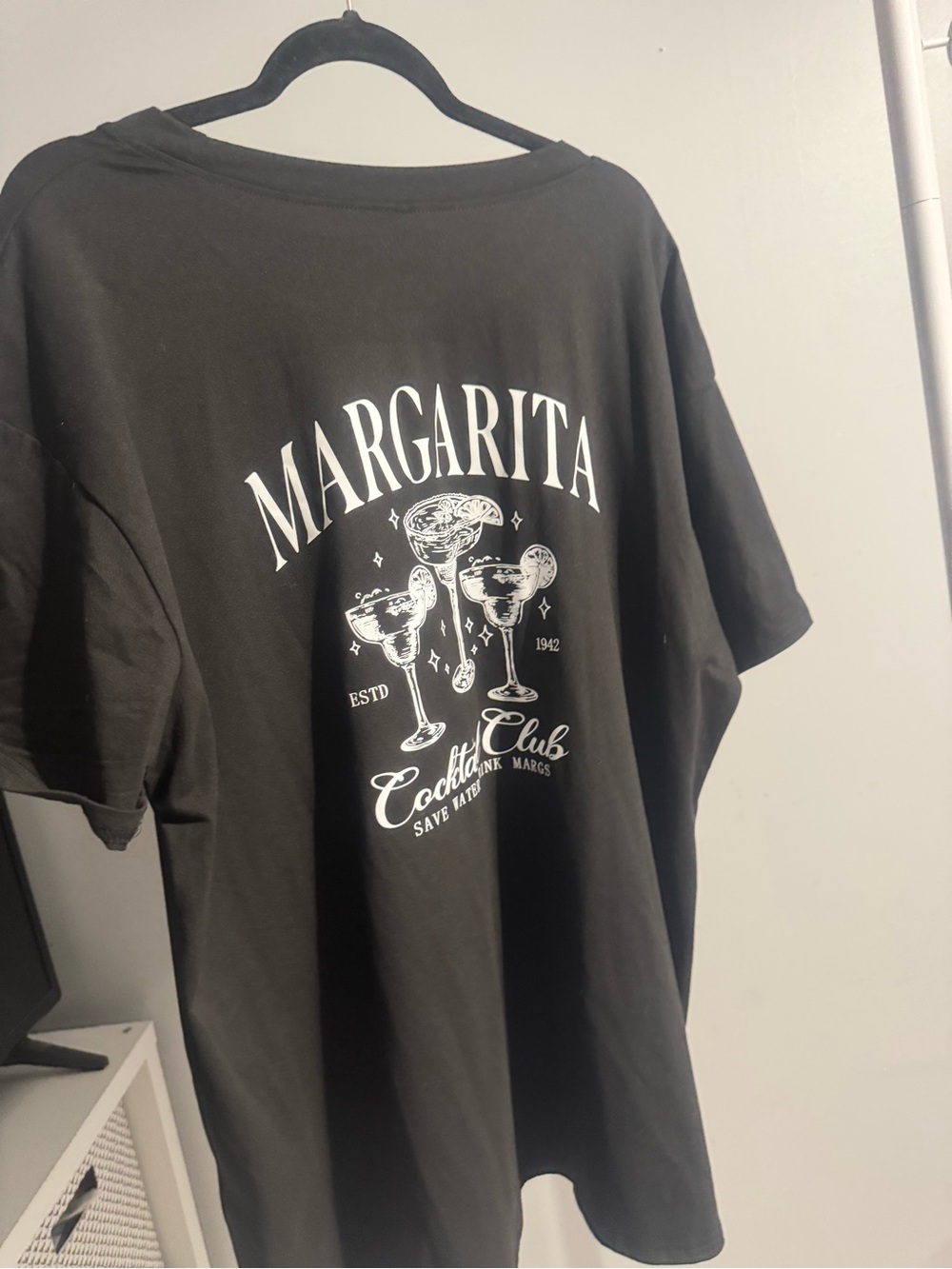 Margarita Graphic Tee - Black